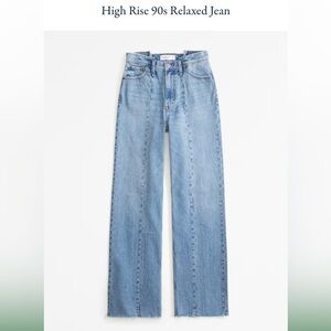 A& F wide leg Women's Jeans